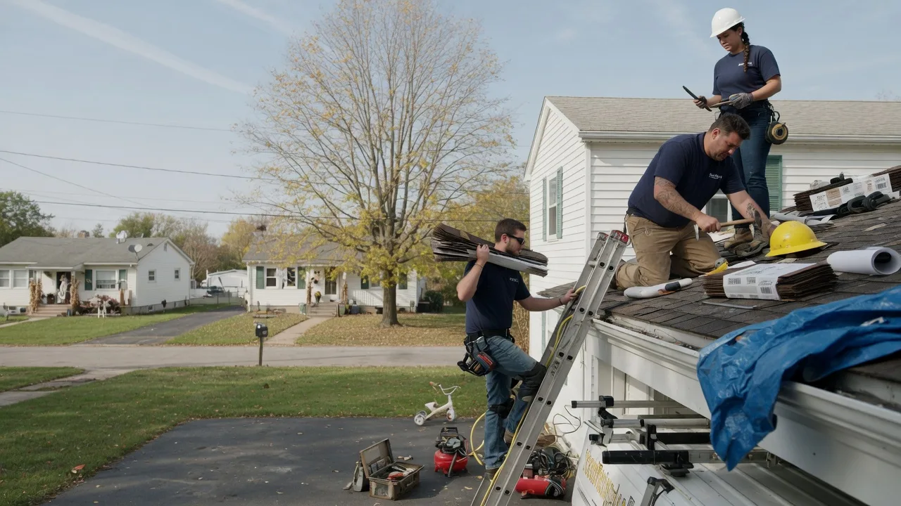 Local Roofing Contractors in Vaughnsville, OH near me